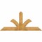 Ekena Millwork Richland Rough Sawn Timber Gable Bracket, Western Red Cedar, 72"W x 33"H x 4"D x 6"F, 11/12 Pitch GBW072X33X0406RIC00RWR - alternate 1
